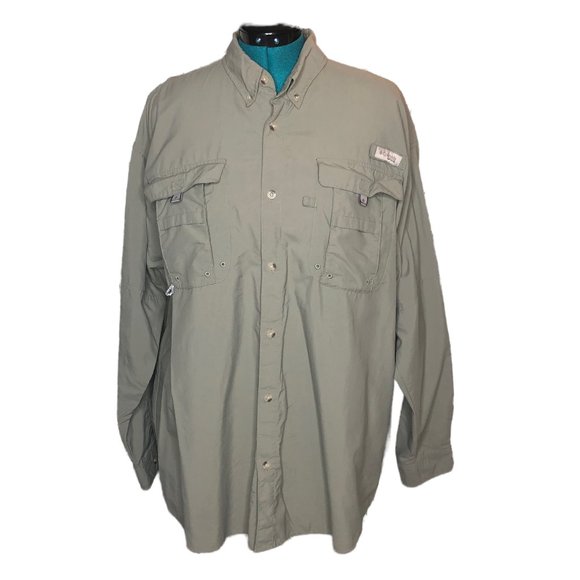 Columbia Other - Columbia Cypress Green PFG Tamiami Long Sleeve Shirt
